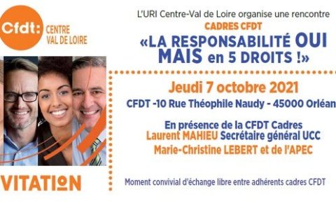 Premières rencontres cadres Centre Val de Loire