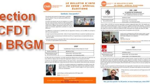 BRGM : les syndicats sont-ils tous pareils ?