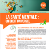 LA SANTÉ MENTALE : UN DROIT UNIVERSEL