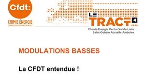 Modulation : la CFDT obtient gain de cause