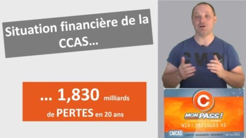 Situation financière de la CCAS : 1,8 milliards de pertes