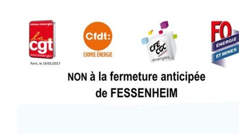 Non à la fermeture de la centrale de FESSENHEIM