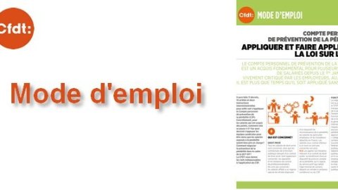 Compte Personnel de Prévention de la Pénibilité (C3P)