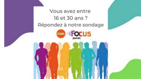 Vous avez entre 16 et 30 ans ? Répondez au sondage CFDT sur vos attentes