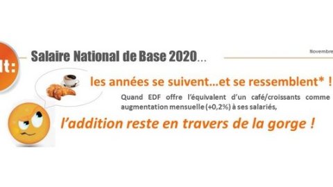 Les grilles de salaire des industries électriques et gazières 2020